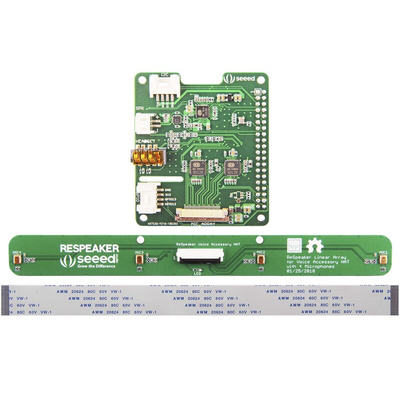 Seeed Studio ReSpeaker Quad Microphone Linear Array Add On Board for Raspberry Pi