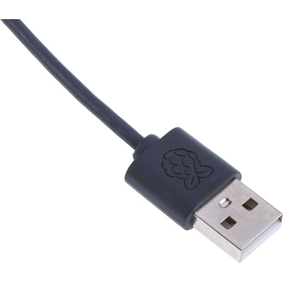Raspberry Pi Black, Grey Raspberry Pi Mouse