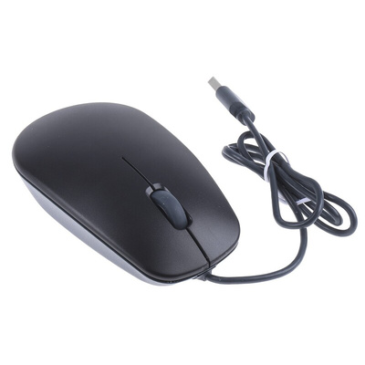 Raspberry Pi Black, Grey Raspberry Pi Mouse