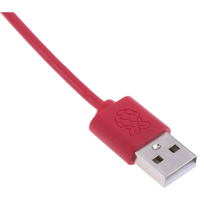 Raspberry Pi Red, White Raspberry Pi Mouse