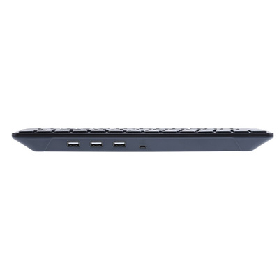 Raspberry Pi Black, Grey QWERTY (Spain) Raspberry Pi Keyboard