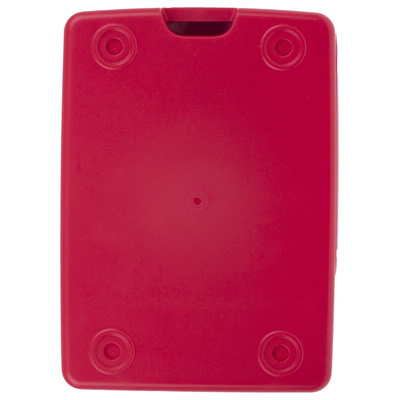 Raspberry Pi Plastic Case for use with Raspberry Pi 4B in Red, White