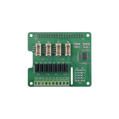 Seeed Studio 8 Channel 12-bit ADC Addon Board for Raspberry Pi using STM32F030