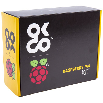 OKdo Raspberry Pi 4 4GB Basic Kit with US Power Supply