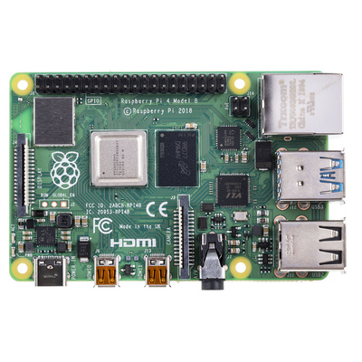 OKdo Raspberry Pi 4 4GB Basic Kit with US Power Supply