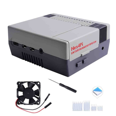 52Pi ABS Case for use with Raspberry Pi 4B in Grey