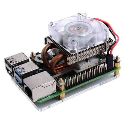 52Pi Low-Profile ICE Tower Cooling Fan For Raspberry Pi