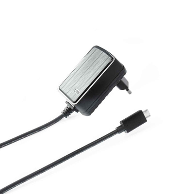 Okdo Raspberry Pi Power Supply, USB Type C with EU Plug Type, 1.5m