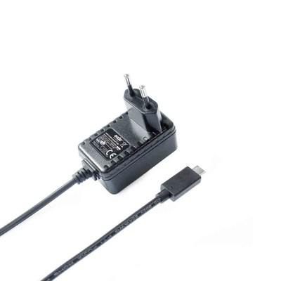Okdo Raspberry Pi Power Supply, USB Type C with EU Plug Type, 1.5m