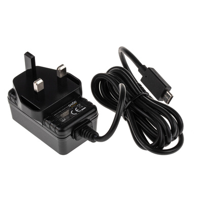 Okdo Raspberry Pi Power Supply, USB Type C with UK Plug Type, 1.5m