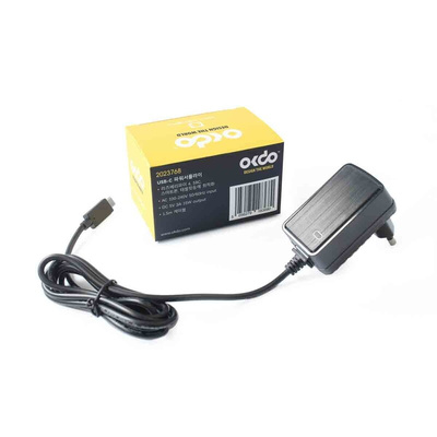 Okdo Raspberry Pi Power Supply, USB Type C with Korean Plug Type, 1.5m