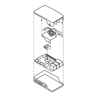 Raspberry Pi Official Case Fan for Raspberry Pi 4