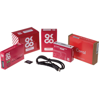 Raspberry Pi Artificial Intelligence Starter Kit including Coral USB Accelerator