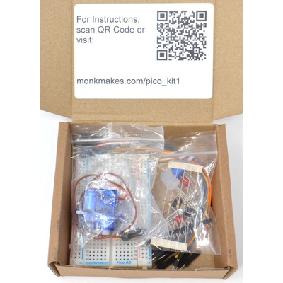 Monk Makes Electronics Kit 1 for Pico (lite edition)