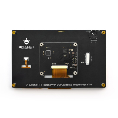 DFRobot, Raspberry Pi LCD Touchscreen with 7in TFT Color Display