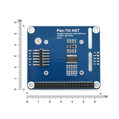 DFRobot 2-DOF Pan-Tilt HAT