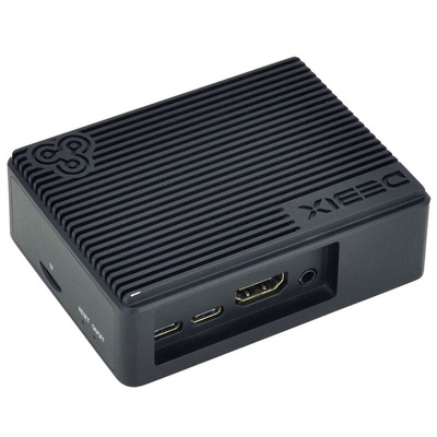 Polyhex Aluminium Case for use with DEBIX Model A and Model B in Black