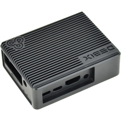 Polyhex Aluminium Case for use with DEBIX Model A and Model B in Black