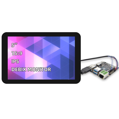 5 inch 800x480 TFT LCD with CTP OCA bond