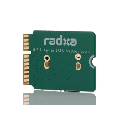 Okdo M.2 E Key to SATA Breakout Board for ROCK Single Board Computer