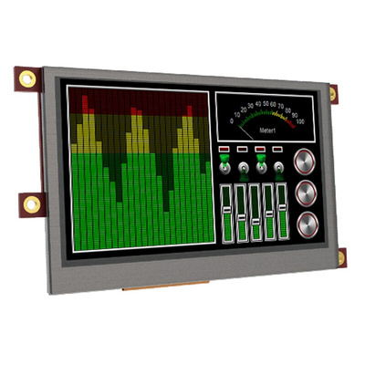 4D Systems, Diablo16 with 4.3in Resistive Touch Screen