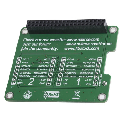 MikroElektronika Pi 2 click Shield for Raspberry Pi