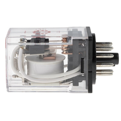 RS PRO Plug In Power Relay, 230V ac Coil, 10A Switching Current, 3PDT