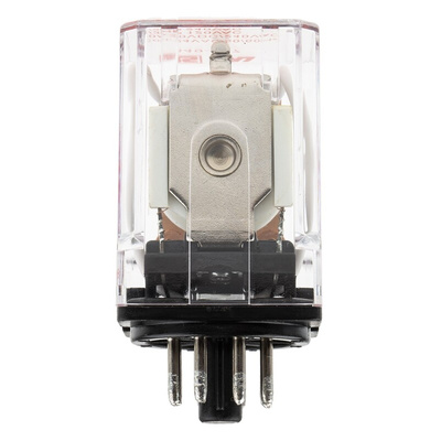 RS PRO Plug In Power Relay, 24V ac Coil, 10A Switching Current, DPDT