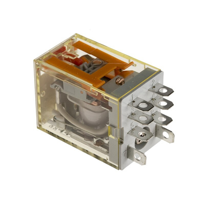 RS PRO Plug In Power Relay, 240V ac Coil, 16A Switching Current, SPDT