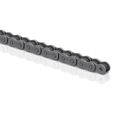 Tsubaki NEPTUNE ISO 606 (DIN 8187) 08B, Corrosion Protected Carbon Steel Simplex Roller Chain, 5m Long