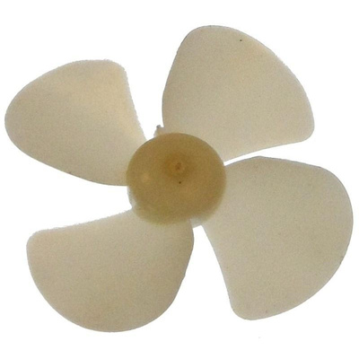 51mm White Four Blade Miniature Impeller