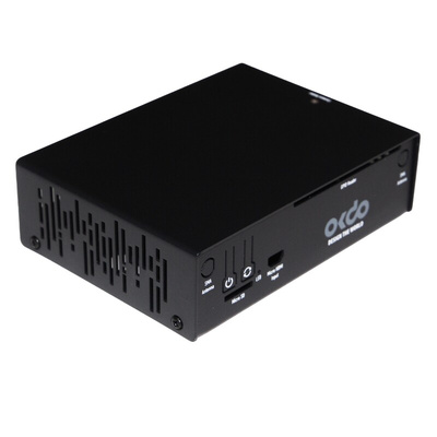 Okdo Metal ROCK SBC Case for use with ROCK 5 Model B Single Board Computer, Black