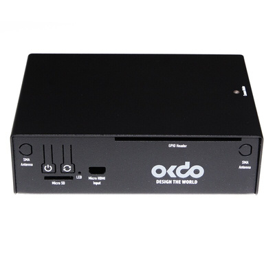 Okdo Metal ROCK SBC Case for use with ROCK 5 Model B Single Board Computer, Black