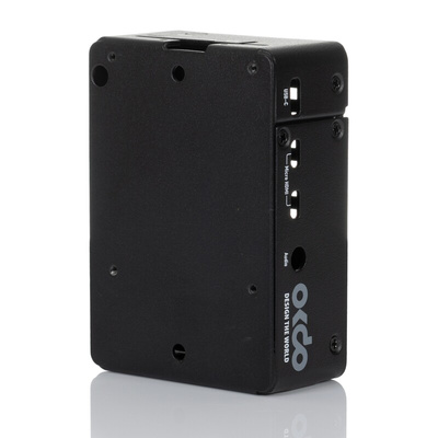 Okdo ROCK SBC Case for use with ROCK 4C+ Single Board Computer, Black