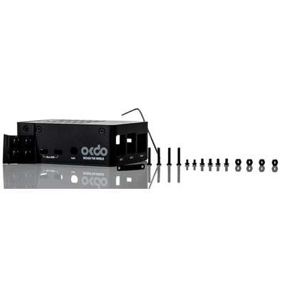 Okdo ROCK SBC Case for use with ROCK 4C+ Single Board Computer, Black