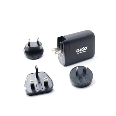Okdo 36 W PD + QC Multihead PSU Plug In Power Supply 5→20V dc Output, 1.75→3A Output