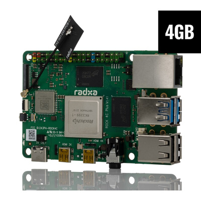 Okdo ROCK 4 Model C+ 4GB Single Board Computer