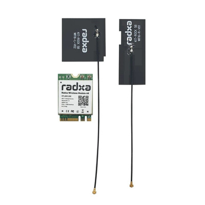 Okdo M.2 Wireless Module A8 for ROCK 3A, ROCK 5A, ROCK 5B, WiFi 6, BT5.2