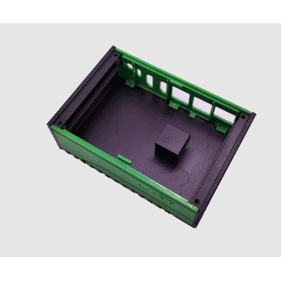 Okdo Metal ROCK SBC Case for use with ROCK 5 Model B Single Board Computer, Black