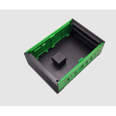 Okdo Metal ROCK SBC Case for use with ROCK 5 Model B Single Board Computer, Black