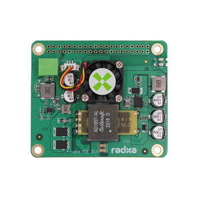 Okdo 25w PoE HAT for ROCK 3A/3B/3C/4C+/5A/5B Single Board Computers