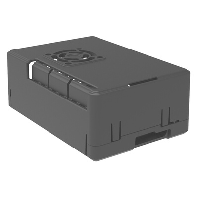 CAMDENBOSS ABS ROCK SBC Case for use with ROCK 3A and ROCK 3C Single Board Computers, Black