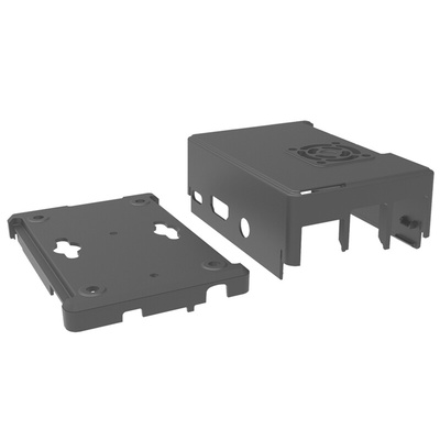CAMDENBOSS ABS ROCK SBC Case for use with ROCK 3A and ROCK 3C Single Board Computers, Black