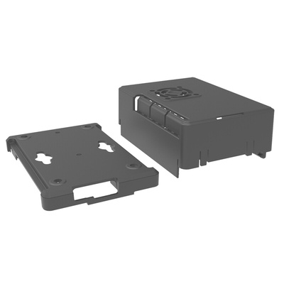 CAMDENBOSS ABS ROCK SBC Case for use with ROCK 3A and ROCK 3C Single Board Computers, Black