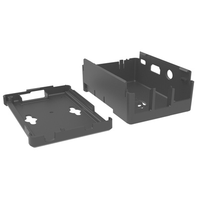 CAMDENBOSS ABS ROCK SBC Case for use with ROCK 3A and ROCK 3C Single Board Computers, Black