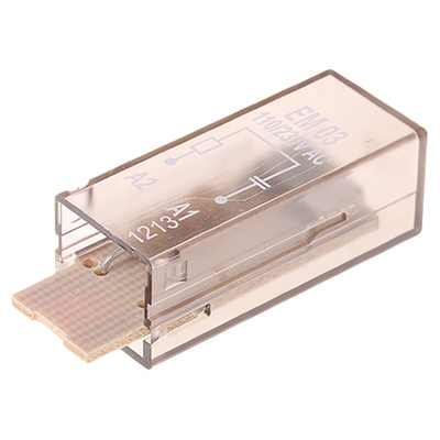 TE Connectivity Pluggable Function Module, RC Circuit for use with PT78 and RT78 Relay Sockets