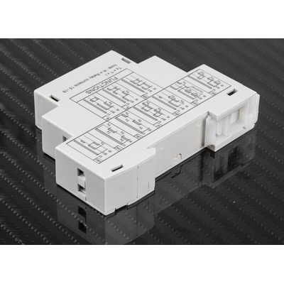 RS PRO DIN Rail Mount Timer Relay, 12 → 240V ac/dc, 1-Contact, 0.1 s → 100h, SPDT