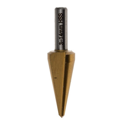 RS PRO HSS Cone Cutter 3mm x 14mm
