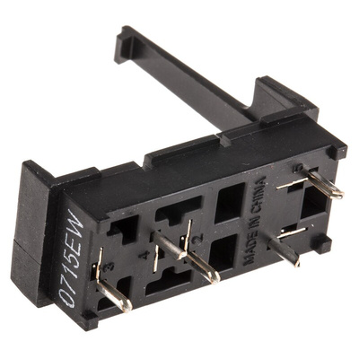 Omron 5 Pin 250V ac PCB Mount Relay Socket, for use with 1 Pole G2R Series