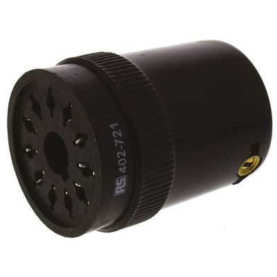 Tempatron 240V ac DIN Rail, Panel Mount Relay Socket for use with Various Series